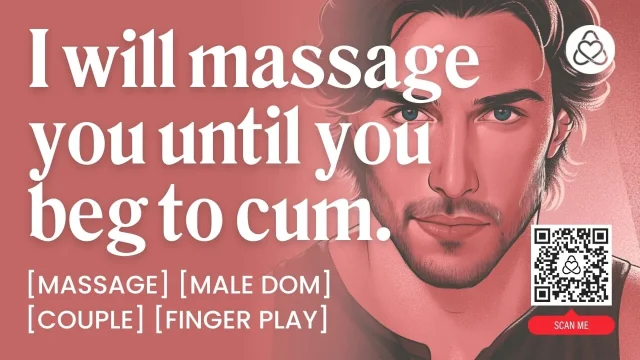 ASMR Male Voice Soft Dom Boyfriend Gives Erotic Massage with Fingering & Teasing
