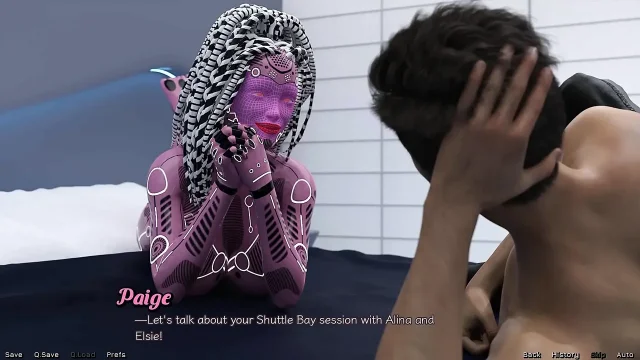 Stranded In Space tits flashing Ep1516