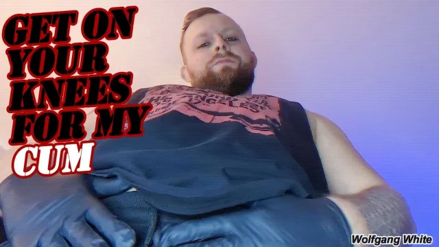 Get On Your Knees RIGHT NOW and Stick Your Tongue Out Like A Slut