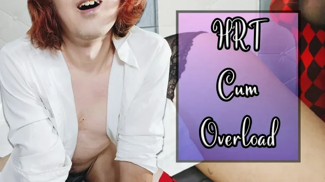 Trans Girl Uses Hitachi and Cums Harder Than Ever Before