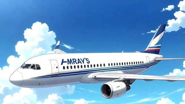 ABOVE THE CLOUDS Mile High Club with Goddess Topless Anime POV