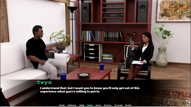Teya the Sex Therapist Chapter 1 - Meeting Teya and confess to her about your