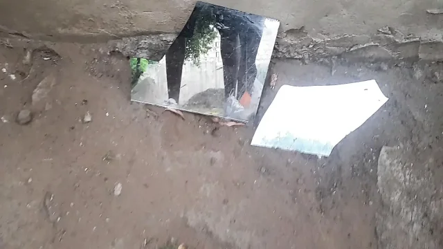 Pissing Down the Alley Street