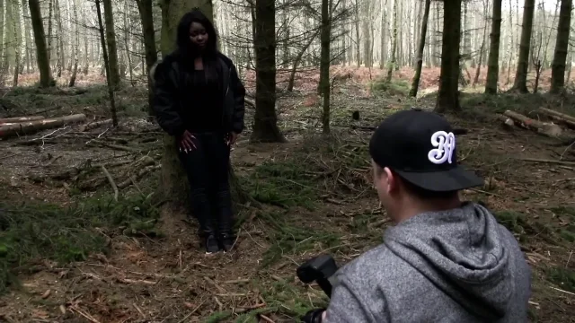 Lovely big ass ebony gets her pussy smashed hard