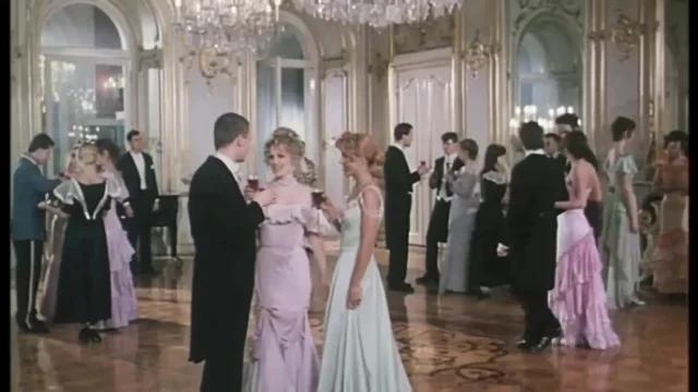 Lesbian Loves Anal Sex and Threesome During the Xix Century Ball