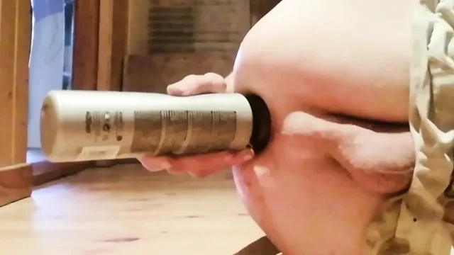 Boy destroys her butt