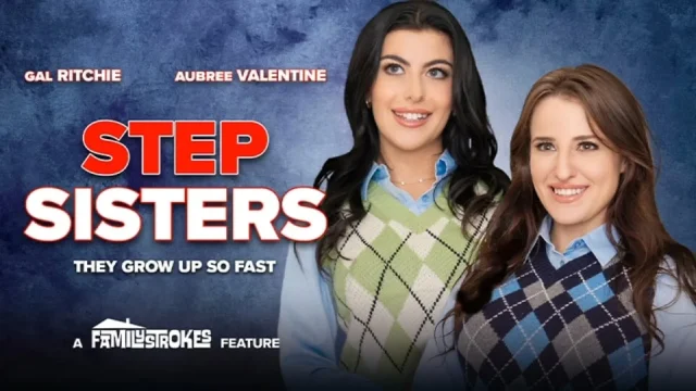 Step Sisters at War Gal Aubree and Their Horny Stepbrother's Wild Ride