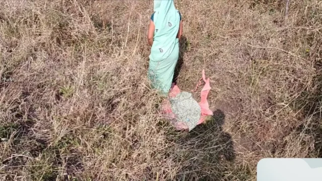 My sister-in-law and I went to cut fodder in the forest sister-in-law opened all