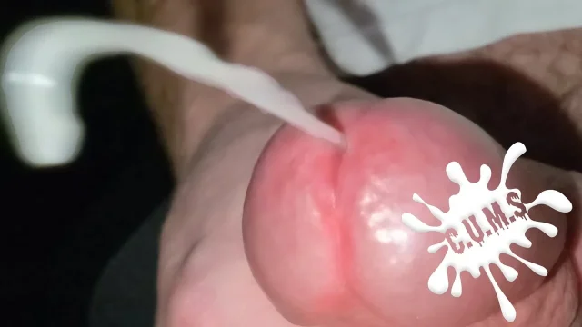 CUMS - Close Up and Motion Slowed - Solo Cumshot 34