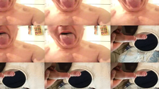 Sperm 3 thick Loads squirted and licked up with Claus Noord