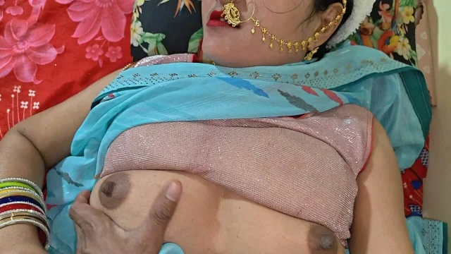 Hot indian desi village bhabhi was after long time to meet with dever and