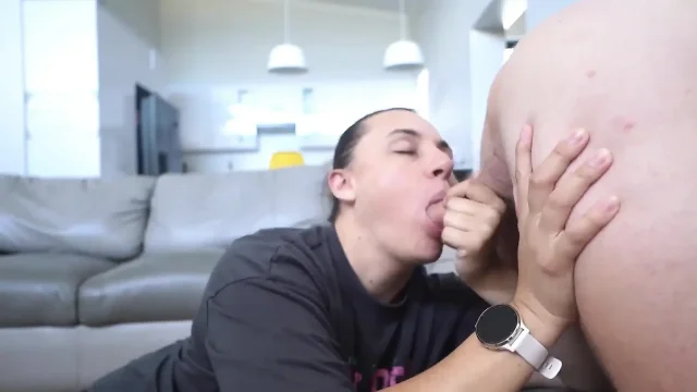 CFNM Rimjob & Reverse Blowjob - Cum in Mouth Finish