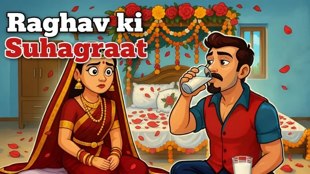 Raghav and Rajjo's wedding night
