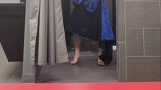 Got Caught in the Gym Shower and Locker Room