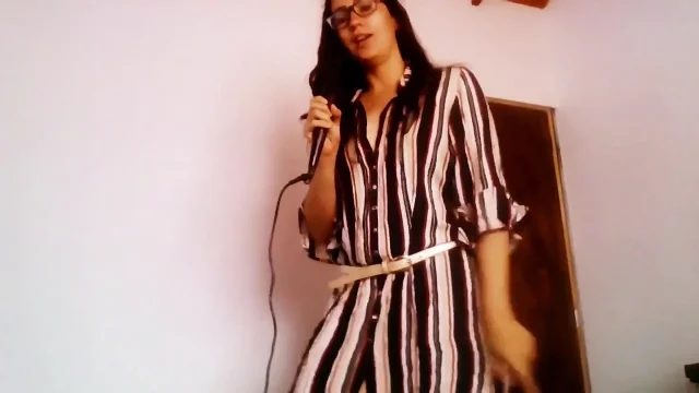 Horny Reporter Makes You a Report About Sex JOI