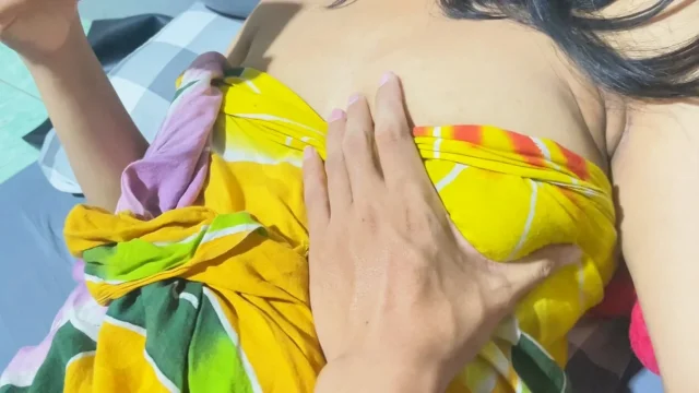 I Didn't Expect My Friend's Wife to Be This Daring to Tease Me with Her Big Tits
