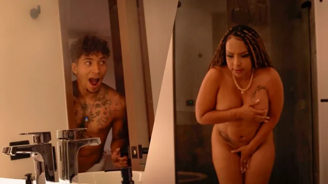 Why are you doing this Stepson leaves his stepmother naked in the shower