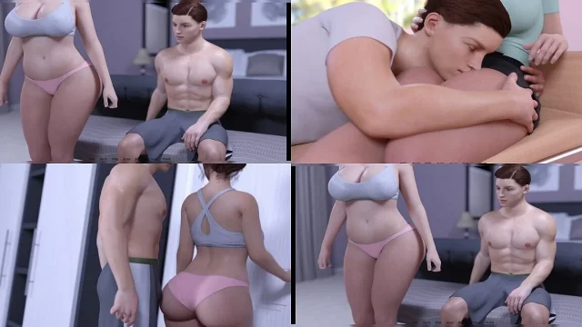 Heartproblems 29 by Xenorav - Hot Curvy Mature MILF Seduces Her Lover - 3D Porn Game