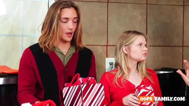 The family is prepared for a horny Christmas orgy super torrid hard-core porn