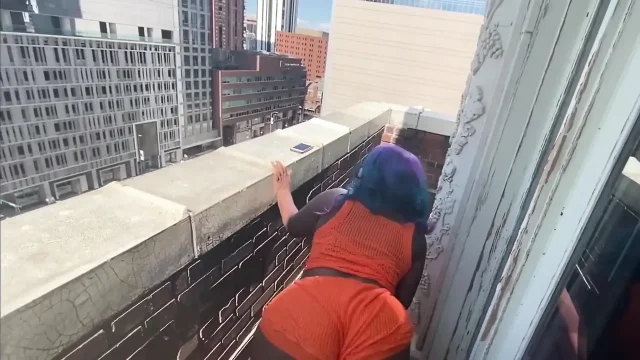Big Ass in Orange Get Smashed