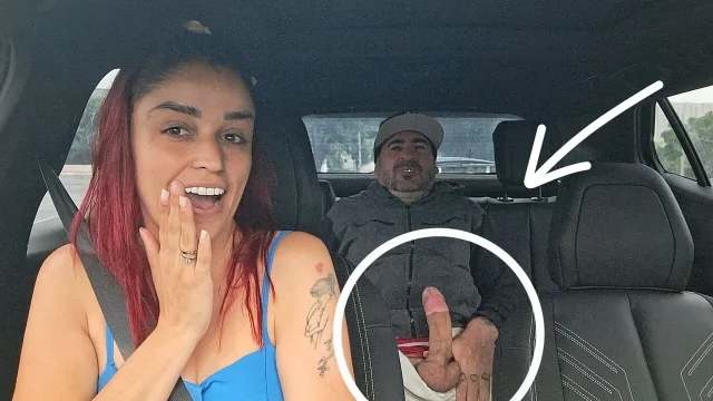 App driver catches passenger masturbating from behind