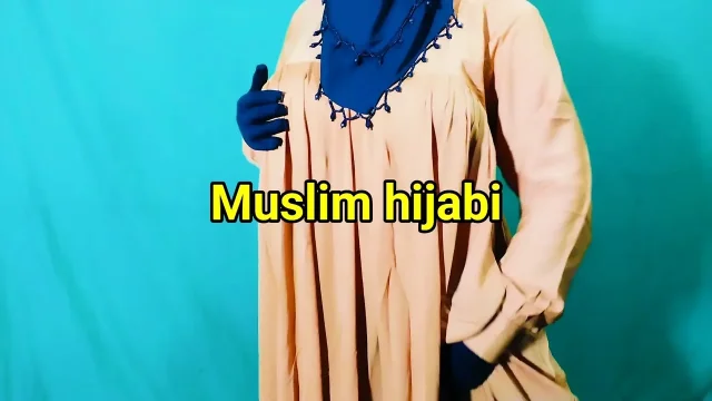 Indian beautiful hijabi Muslim couple thirsty for sex