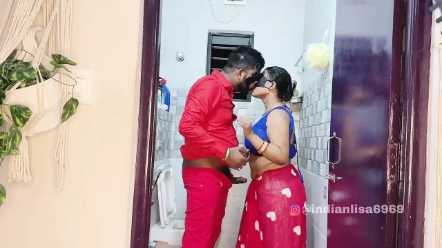 Step Son Caught Step Mom Fucking with Plumber Part 1