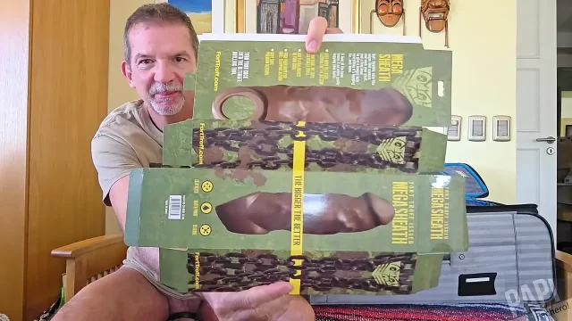 Pervy PapiFachero Show and Tell with his new sex toy collection