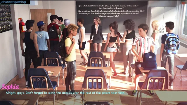 AWAM Mr Bennet fuck Sophia on the table