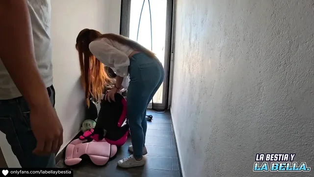 My Friend Fucks Me and Cums on My Feet
