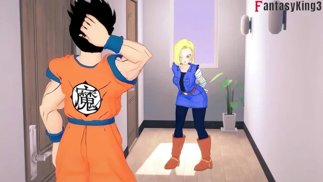 Gohan hears Goku having sex with Bulma but - Dragon Ball Zex Series