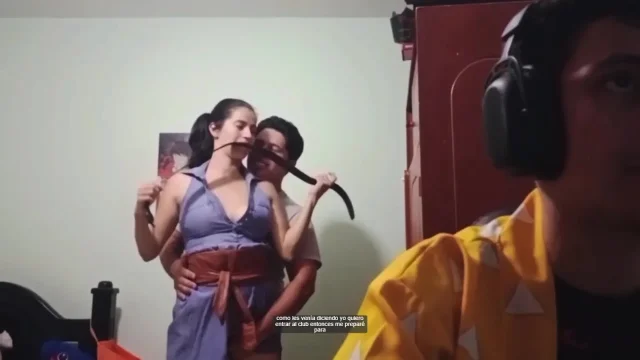 My friend behind my back