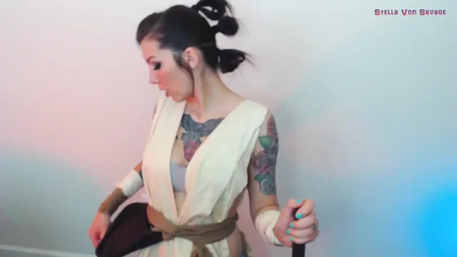 Rey's Staff - Star Wars Cosplay Fuck
