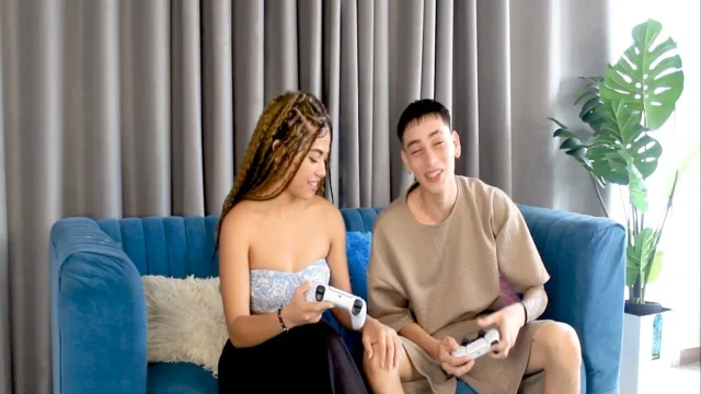 I lost a PS5 game and ended up fucking me really hard