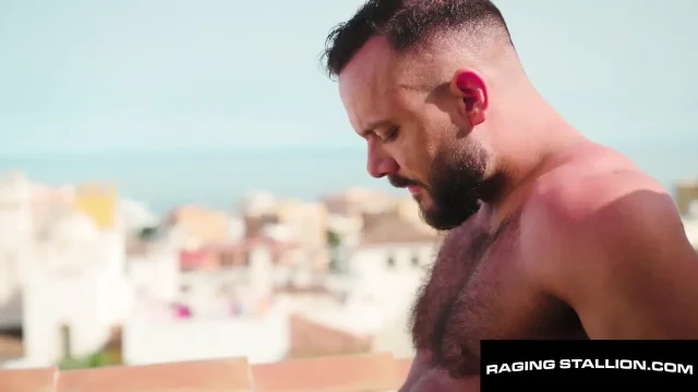 RAGING STALLION - Extra-Large Uncut Cock Dominates Horny Tourist Outdoors