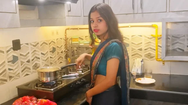 Indian Desi Husband wife hardcore sex in kitchen