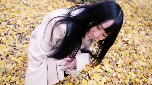 Pretty Asian teen milktank