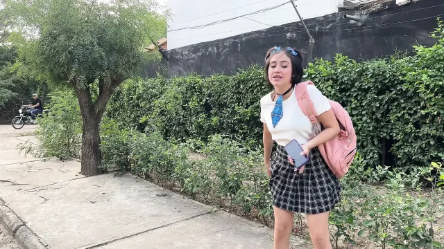 Run Away From College and Go to My Boyfriend House to Have Hard Sex and End up Cumming in My Innocent Face