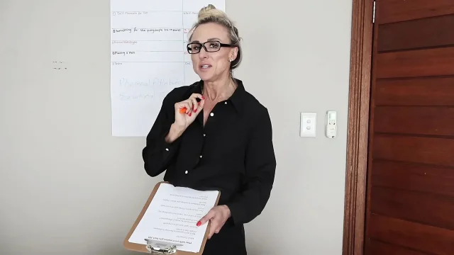 From Teasing to Real Orgasm on My Boss Desk