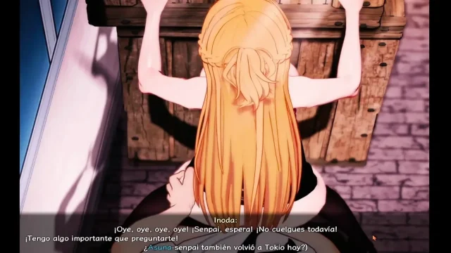Sword Art Online The Trap of Breath Concealed Magic PARTE 18