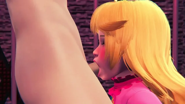 Princess Peach has a new sexual submissive - 3D FULL ANIMATION