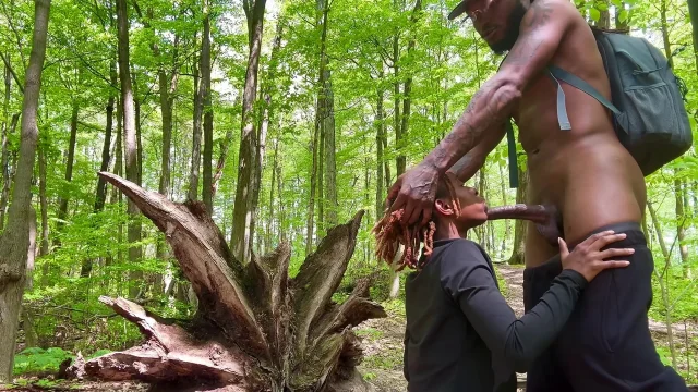 A Nature Walk and Facial In The Woods