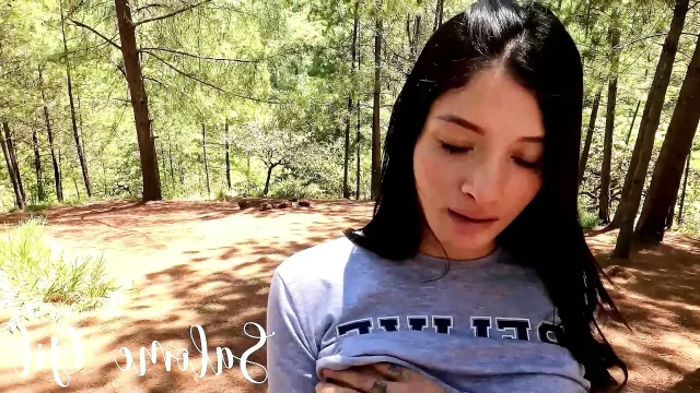My Stepmom Took Me to Public Forest to Get All My Milk MILF