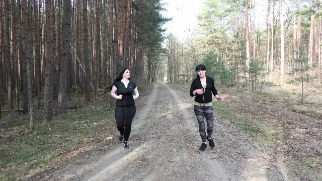 Outdoor Fun with a Horny German Slut