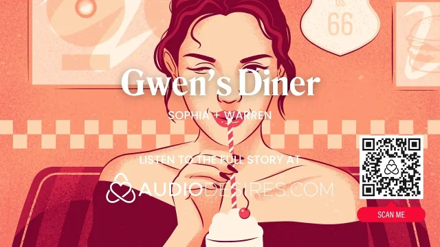 ASMR Erotic Audio Porn Public Sex with Your High School Crush in an Empty Diner