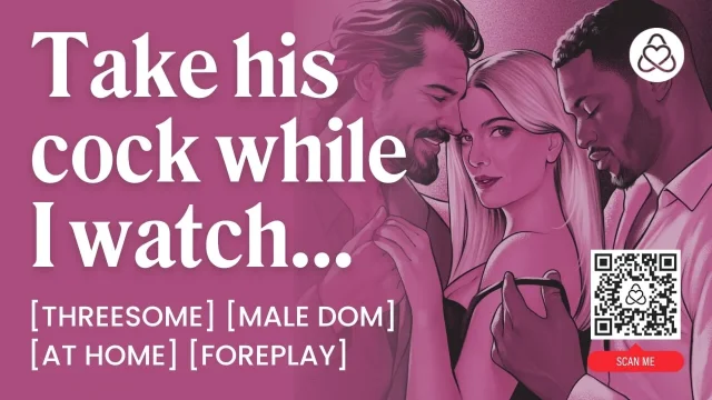 ASMR Audio Porn Male Daddy Dom Shares His Submissive Wife - MFM Threesome &
