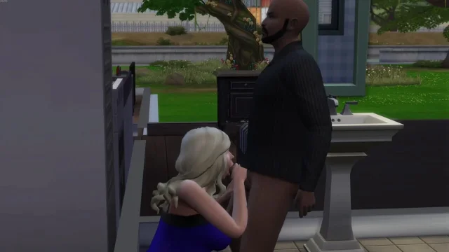 Sims 4 - Revisting the Sims and having a milf and a goth milf live together and
