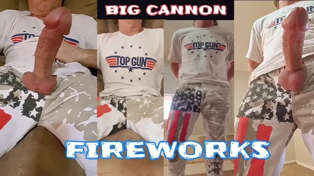 Big Cannons Produce Big Fireworks Big Cocks Big Cumshots