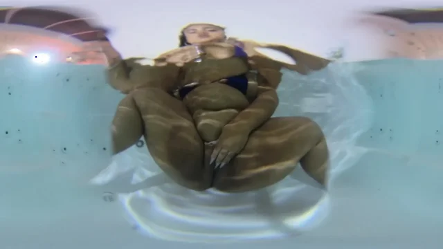 Horny at Night in the Hot Tub pamela Panda