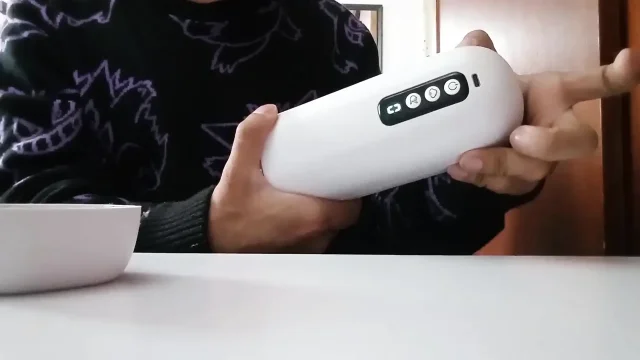 Straight Guy Unboxes Sex Toy and Ends up Cumming Three Times with It